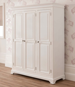 Almari Pakaian Minimalis Cat Duco 3 Pintu