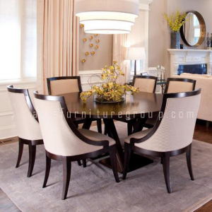 Set Meja Makan Minimalis Jati Jepara