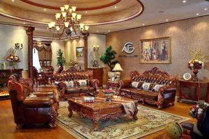 Set Kursi Tamu Sofa Ukir Mewah