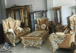 Set Kursi Sofa Ukir Jati Mewah