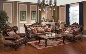 Set Kursi Tamu Sofa Ukir Mewah