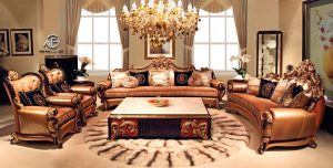 Set Kursi Tamu Sofa Ukir Mewah