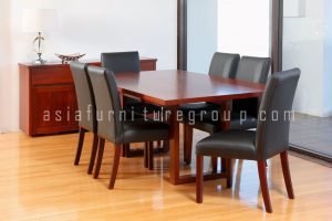 Set Meja Makan Minimalis 6 Kursi