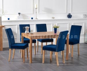 Set Meja Makan Minimalis 6 Kursi