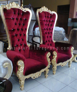 Sofa Kursi Syahrini Merah