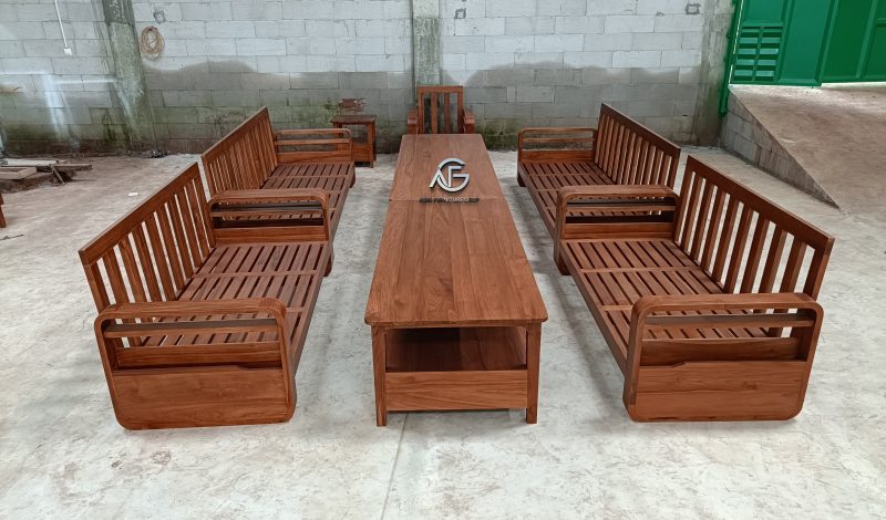 Set Kursi Tamu Minimalis Jati Elegan